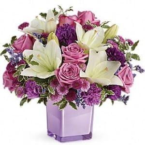 Teleflora's Pleasing Purples Flower Bouquet