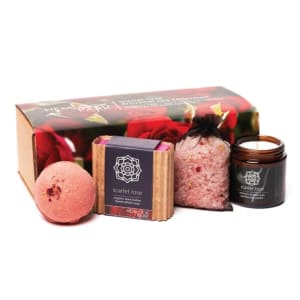 Artisanal Spa Gift Box Flower Bouquet