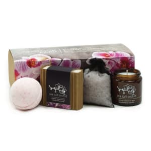 Artisanal Spa Gift Box Flower Bouquet