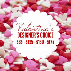 Valentine's Designer Choice Flower Bouquet