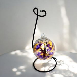 Friendship Kugel Hand-Blown Glass 5" Ornament