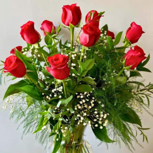 One Dozen Red Roses