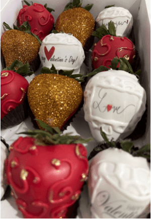 "The Love Note Box" Berries By Quicha
