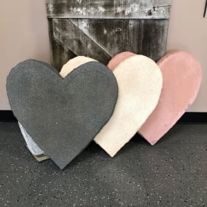 Forever Loved Heart Easel Spray