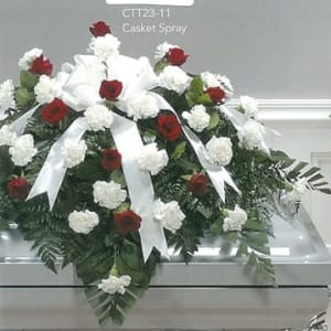 Casket Spray Flower Bouquet