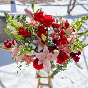 Heart Pounder Flower Bouquet