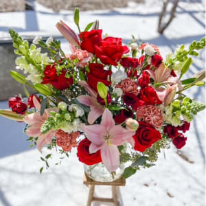Heart Pounder Flower Bouquet