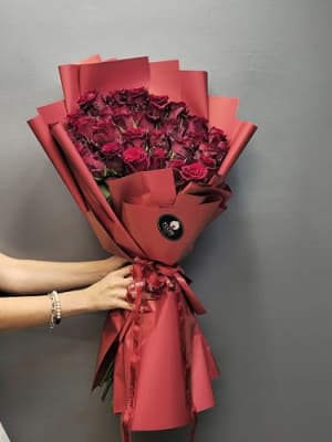 Red Roses Bouquet Flower Arrangement Red Roses Bouquet Flower Bouquet
