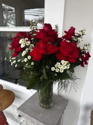 1 Dozen Hand Opened Roses