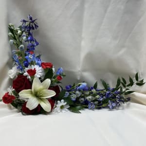 Casket Corner Piece Flower Bouquet