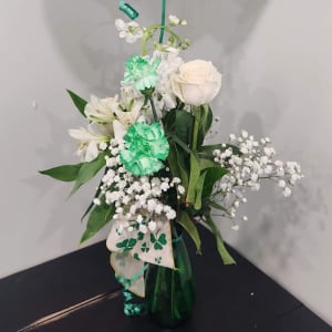 Looking Good in Green Flower Bouquet