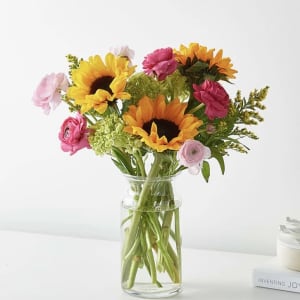 Cotton Candy Sunrise Flower Bouquet