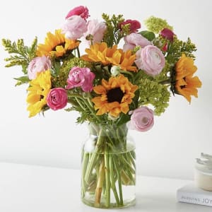 Cotton Candy Sunrise Flower Bouquet