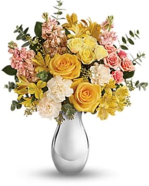 TELEFLORA'S SOFT REFLECTIONS Flower Bouquet