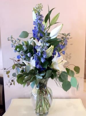 Sapphire Miracle Arrangement Flower Bouquet