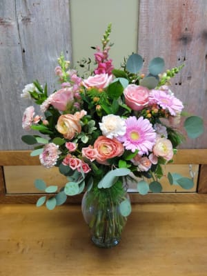 Birthday Blush Flower Bouquet