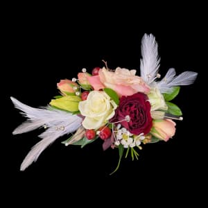 MODERN WRIST CORSAGE Flower Bouquet