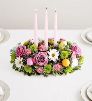 Easter Centerpiece Flower Bouquet