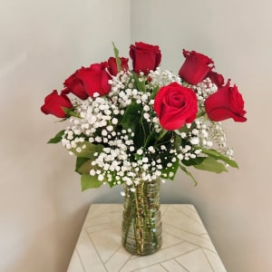 Monthly Rose Flower Bouquet