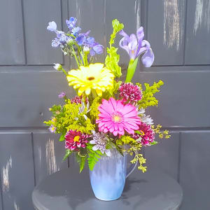 Sipping into Spring Flower Bouquet