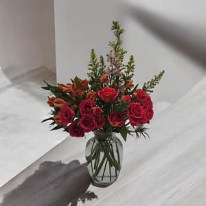 Sunset Radiance Flower Bouquet