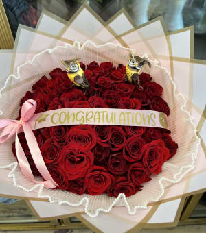 Achievement In Bloom Flower Bouquet
