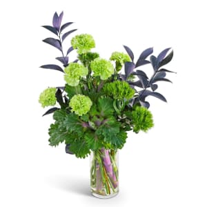 Emerald Embrace Flower Bouquet