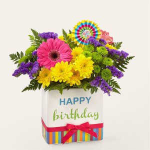 Birthday Brights Bouquet Flower Bouquet