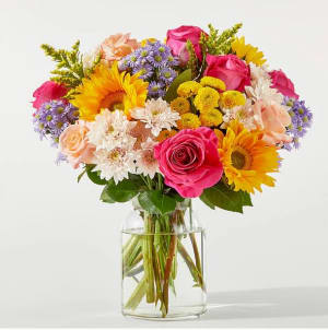 Summer Mixed Garden Flower Bouquet