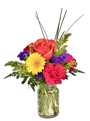 Sunshine Jar Flower Bouquet