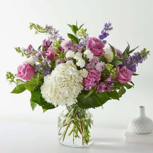 Violet Caress Flower Bouquet