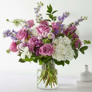 Violet Caress Flower Bouquet