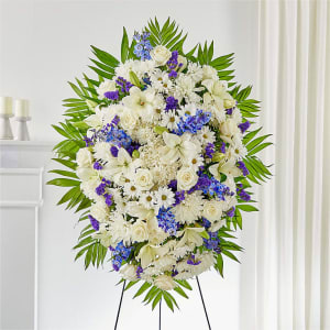 At Rest Standing Spray Flower Bouquet