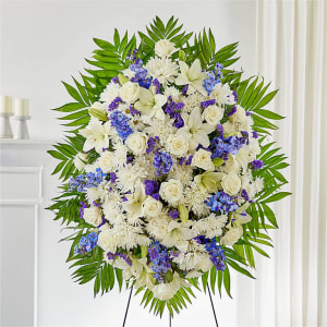 At Rest Standing Spray Flower Bouquet