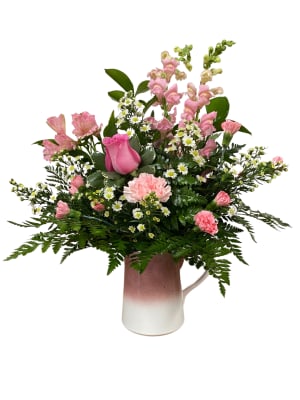 My Heart Pitcher Flower Arrangement My Heart Pitcher Flower Bouquet