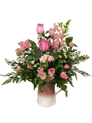 My Heart Pitcher Flower Arrangement My Heart Pitcher Flower Bouquet