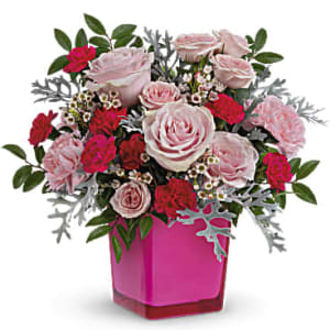 Teleflora Pink Empowerment Flower Bouquet