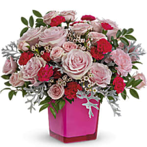 Teleflora Pink Empowerment Flower Bouquet