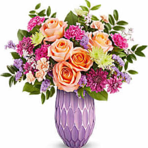 Teleflora's Pretty Glow Bouquet Flower Bouquet