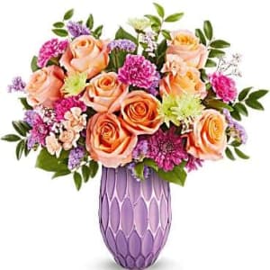 Teleflora's Pretty Glow Bouquet Flower Bouquet
