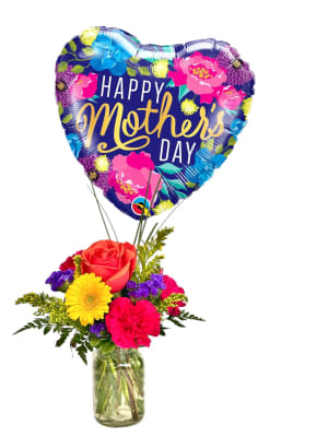 Sunshine Jar Flower Bouquet