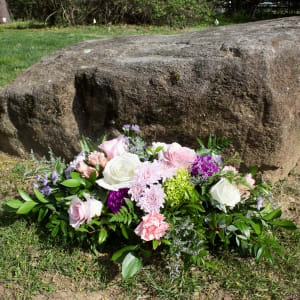 Mother's Day Grave Spray Flower Bouquet