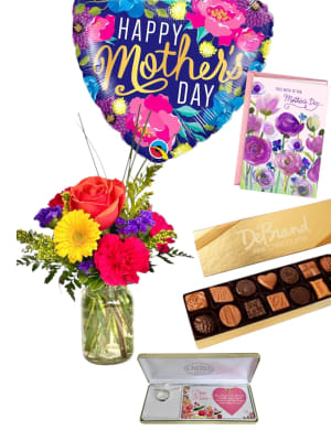 Sunshine Jar Flower Bouquet