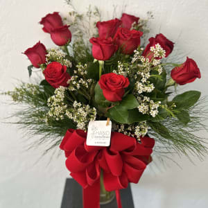 Rose Romance Flower Bouquet