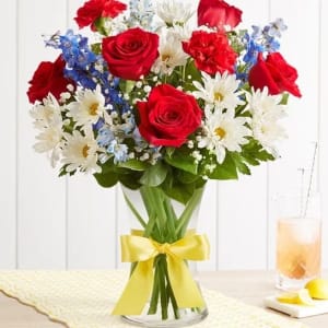 Tie a Yellow Ribbon Flower Bouquet