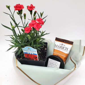 Mother's Day Gift Basket Flower Bouquet