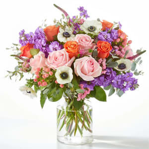 Dressed Up Anemone Flower Bouquet