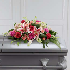 Splendid Grace Casket Spray Flower Bouquet