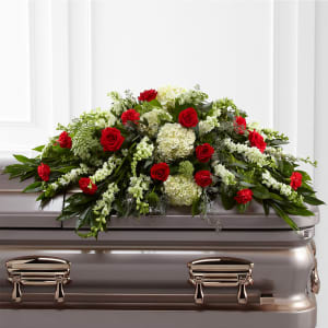 Sincerity Casket Spray Flower Bouquet