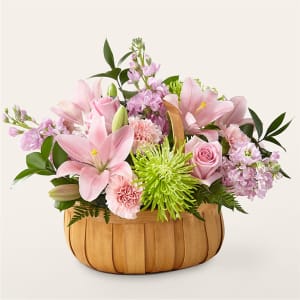 Beautiful Spirit Basket Flower Bouquet